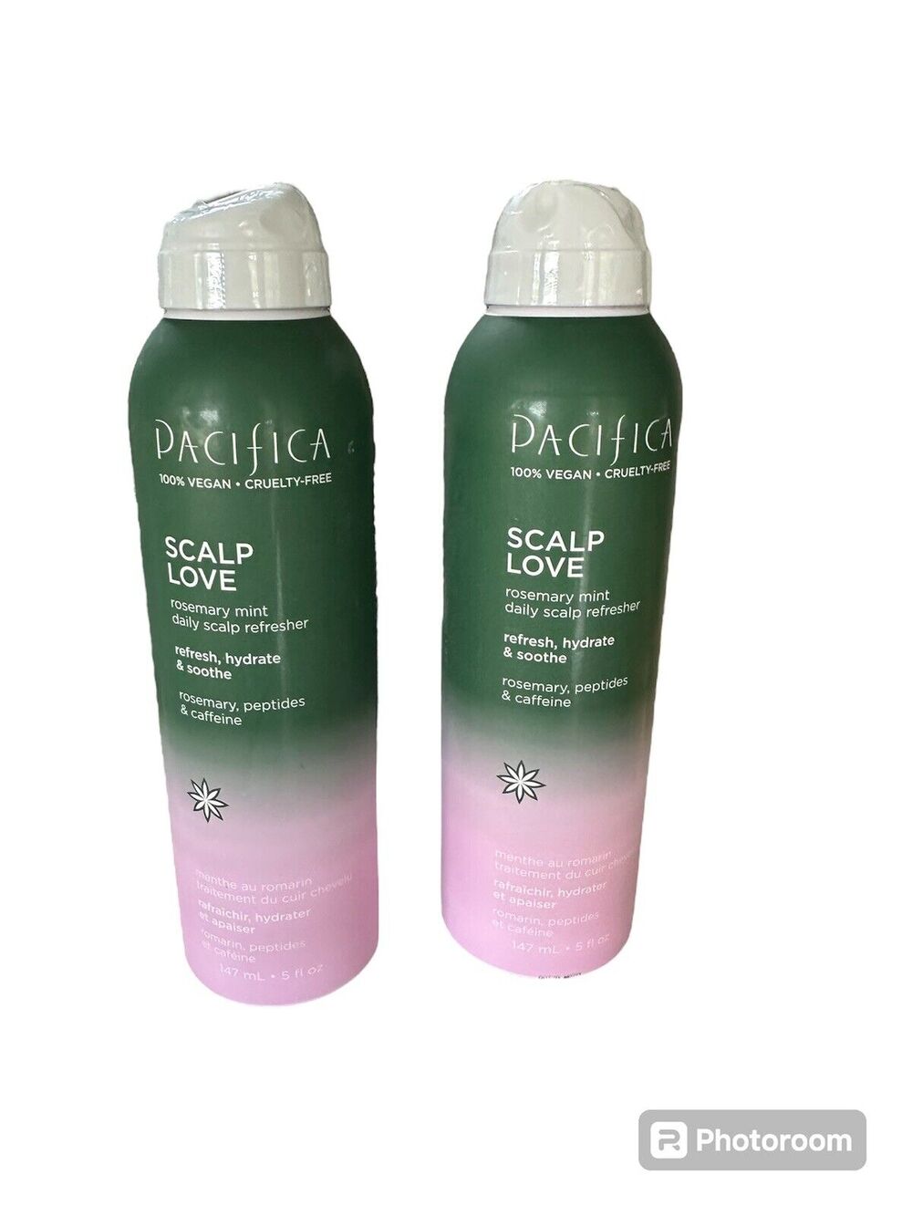 Pacifica Scalp Love Daily Refresher Rosemary Mint 5 FL OZ 2 Bottles!